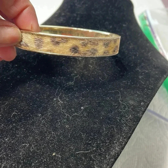 Vintage leopard real hair bangel - Picture 6 of 9